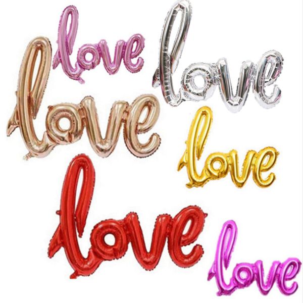 

balloons fast delivery love alphabet air balloons birthday party wedding decoration mylar foil balloon large letter balloons diy 108*64cm