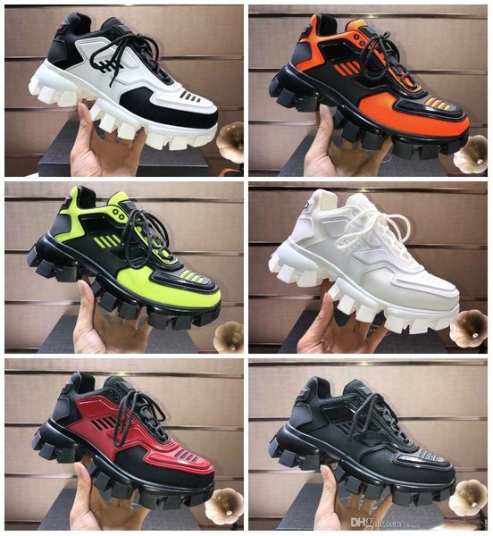 

1arrival men's cloudbust thunder knitted sneakers luxury oversized sneakers light rubber sole 3d sneakers ladies large size three