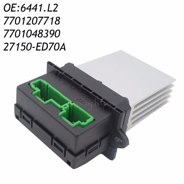 

new air conditioning blower resistor for tiida livina megane scenic clio 207 607 6441.l2 6441l2
