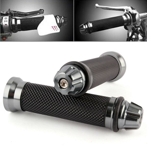 

2pc hand grip rubber gel handlebar handle throttle assembly for suv caliber 22mm