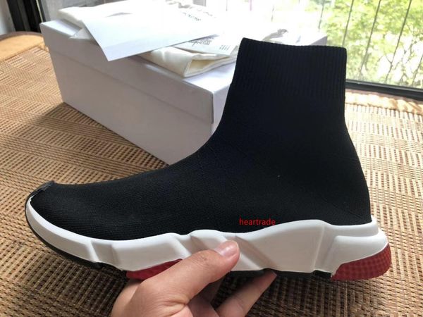 

36-45 sock shoes casual shoe speed trainer designer sneakers speed trainer sock race runners black designer shoes men women basketball shoes