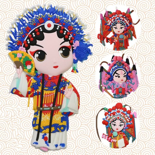 

peking opera face nice gifts from china chinese style magnets for refrigerators for refrigerator magnets fridge magnet souvenir