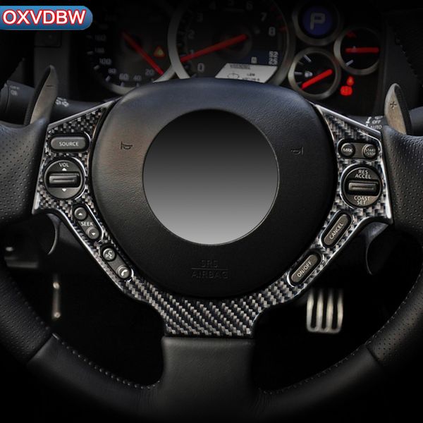 2019 For Nissan Gtr R35 2009 2015 Interior Trim Carbon Fiber Steering Wheel Emblem Car Stickers Car Styling Auto Accessories From Oxvdbw 46 24