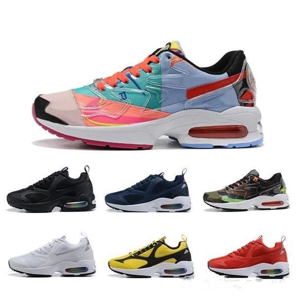 

2019new light x atmos красочные неоновые ritro мужчины женщины шить кроссовки высокого качества дизайнерская спортивная обувь wild trend отк