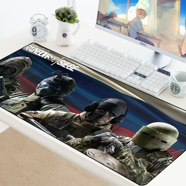 Rainbow Six Siege Large Mouse Pad Gamer Gaming Lockedge Big Mouse