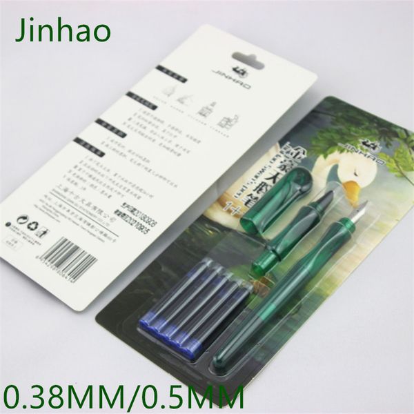 

jinhao color fountain pen creative ink pen student dedicated words positive gesture gift