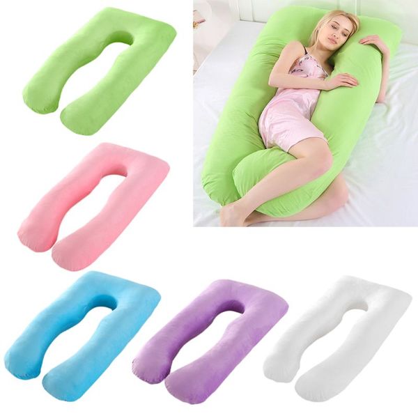 

многофункциональность беременных женщин подушка side sleeper хлопок съемный и моющийся u-тип nap подушка подушка