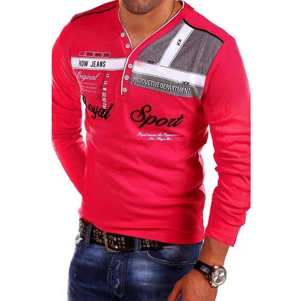 

01men мода личность с длинными рукавами рубашки поло повседневная новая хлопковая рубашка поло мужская одежда 2019 топы тройники, White;black