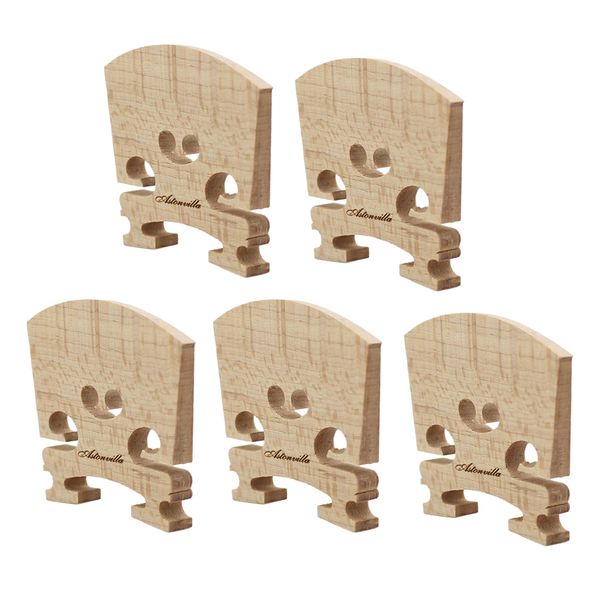 

5 pieces maple full size violin bridge luthier supply diy