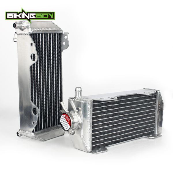 

bikingboy for rm125 rm 125 1996 1997 1998 1999 2000 96 97 98 99 00 aluminum cores engine water cooling cooler radiator