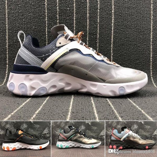 

реагировать элемент воздуха мужские кроссовки для женщин под прикрытием зеленый туман парус свет кости пустыни мужчины тренер вольт спортивн