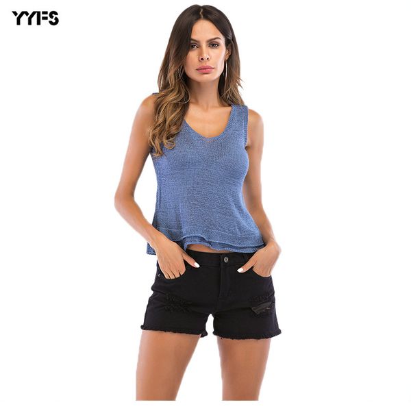 

womens designer cropped revealing navel ruffle lace sleeveless knitted camisole female summer, White