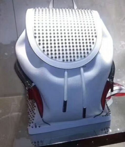 

2019 men women designer backpacks cover backpack genuine leather rivet school bags