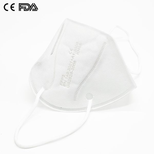 

wholesale 100 pcs fpp2 face mask mouth mask 95% filtration dust-proof air pollution protective kn95 masks