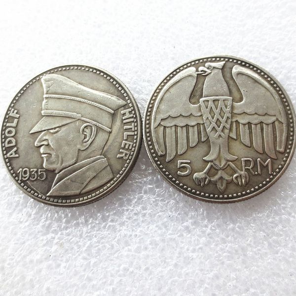 

h(05)germany hilter commemorative coins 1935 copy coins brass craft ornaments