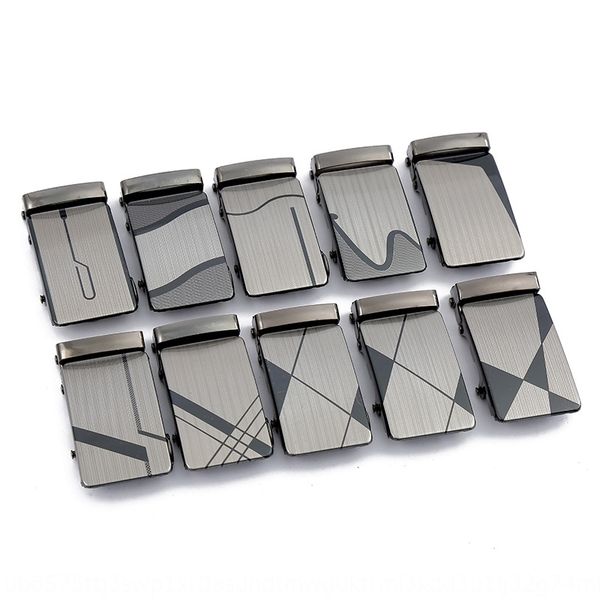 

alloy clothing accessories laser casual silver buckle pants accessory trousers belt belt buckle, Slivery;black