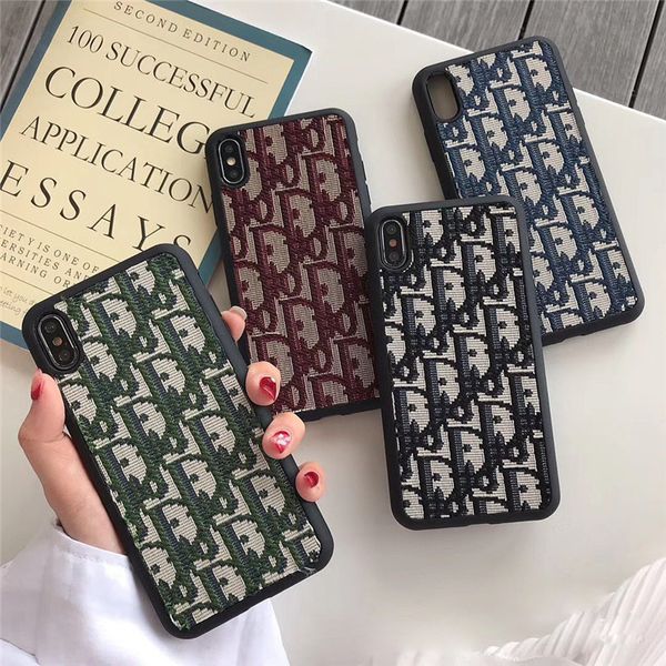 

Печать логотипа чехол для телефона бренд чехол для телефона для iPhone 6/7/8 Plus X XR XS Max Fashion Phone Protect Cover