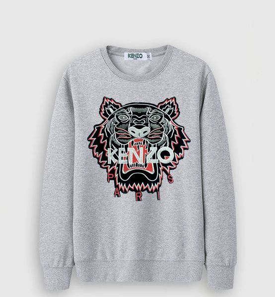 

20ss men designer hoodie kenzos mens hooded sweater thick tiger head printing couple sweatshirt street tide womens pullover, White;black