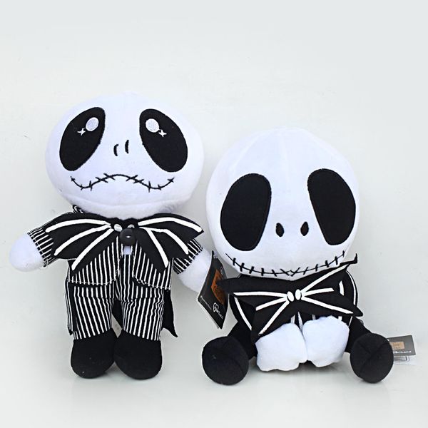 

20-25cm funny creative plush toy nightmare before christmas jack skeleton freak pumpkin monster toy gifts for kids