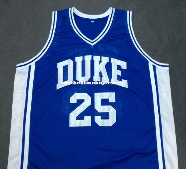 

custom art heyman duke devils blue basketball jersey embroidery stitched customize any size and name, Black;blue
