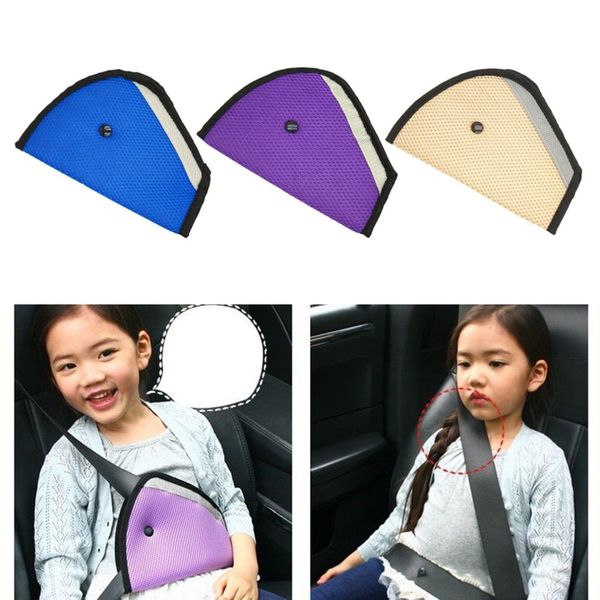 

car safe fit seat belt sturdy adjuster car safety belt adjust device triangle baby child protection baby safety for