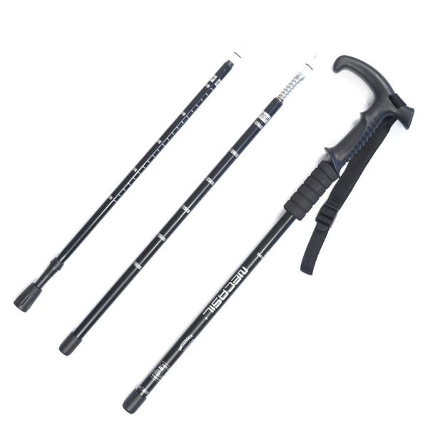

trekking walking poles adjustable trekking poles walking ski sticks anti shock hiking stick 65-135cm trekking poles