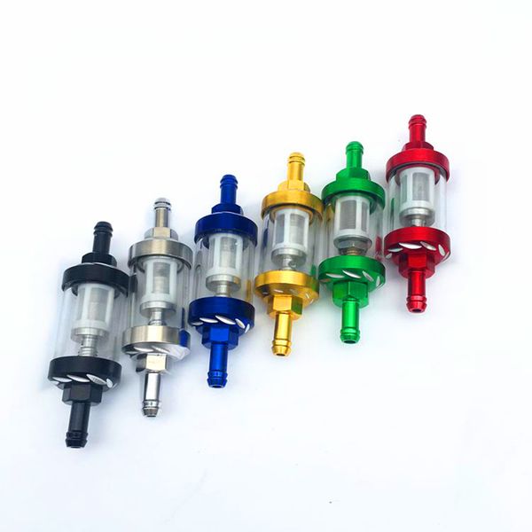 

universal 8mm motorcycle moped scooter dirt fuel filter oil cleaner motorcycle gasoline gas fuel gasoline oil filter for scooter