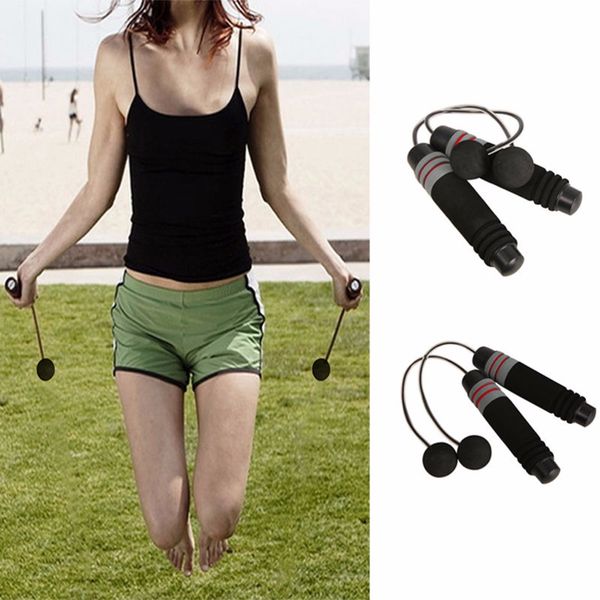 

1pair wireless jump rope indoor gym fitness cordless skipping rope crossfit burning calorie jumping