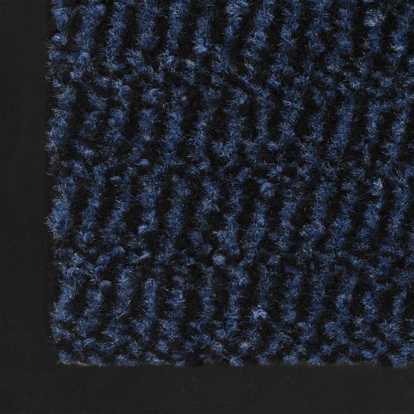 

dust mats rectangular tufted 80 x 120 cm blue