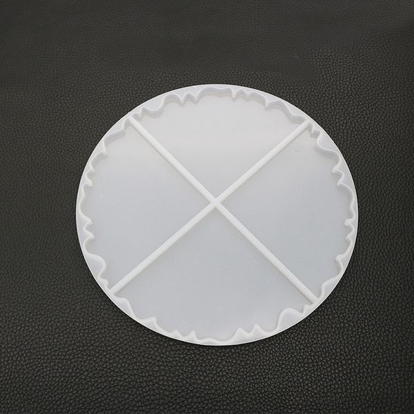 

21cm irregular wave coaster resin casting molds silicone epoxy jewelry pendant agate making mould tool zc2744