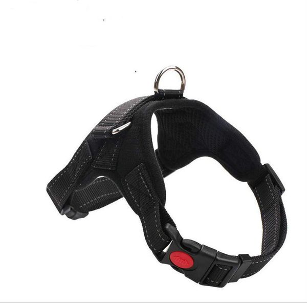 

pet products reflective medium and large dog collar explosion-proof impulse traction rope pet chest strap saddle chest back coat