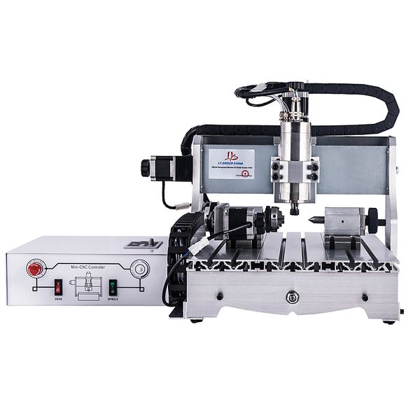 

4030 usb mini milling engraver cnc router machine mach3 software 0.8kw vfd water cooling spindle