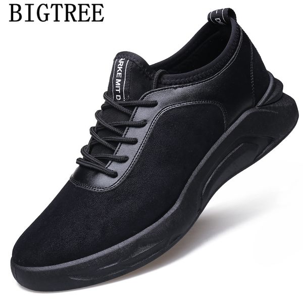 

sports shoes for male black sneakers mens shoes casual leather men zapatos hombre cuero zapatillas deportivas hombre