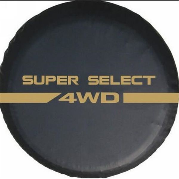 

1pcs car style 14", 15",16" ,17''inch pvc pu spare tire tyre wheel valve covers for mitsubishi mi-1 cars accessorie