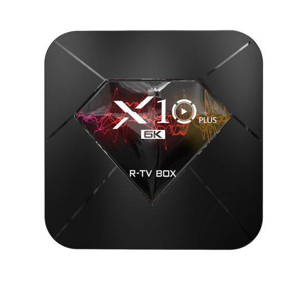 

x10 plus allwinner h6 4gb ddr3 32gb 64gb emmc android 9.0 tv box quad core 6k smart tvbox