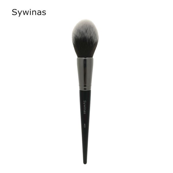 

sywinas large highlighter powder brush #a03 soft face blending blush contour make up brush tools kit