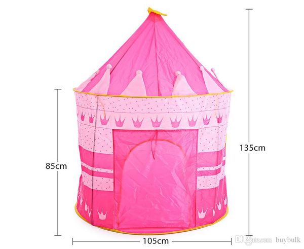 

portable outdoor indoor tent castle cubby playhut for children folding play house