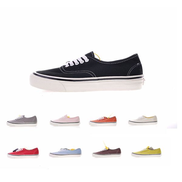 vans authentic hombre amarillo