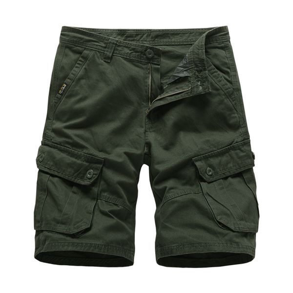 

mens cargo shorts 2019 brand new army tactical shorts men cotton loose work casual short pants drop shipping, White;black