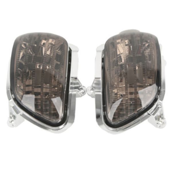 

motorcycle led front side turn signal indicator lights for goldwing gl1800 f6b 2001-2017