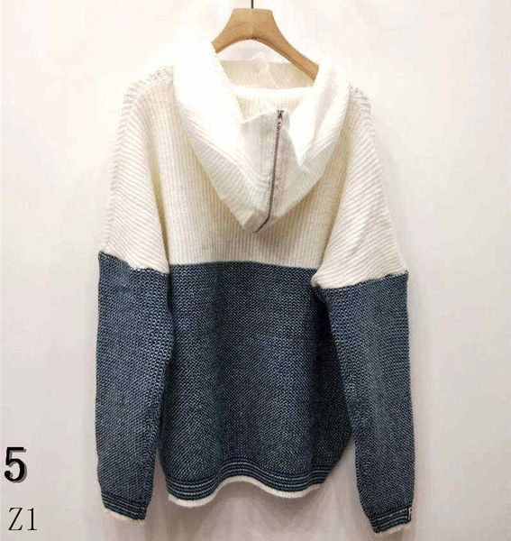 

womens designer sweaters with hooded winter streetwear women brand sweater 2019 arrival luxury loose warm womens sweaters hoodie clothes#5, White;black