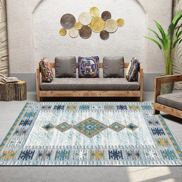 

ethnic style carpets for living room home vintage bedroom carpet sofa coffee table rug large customize floor mat moroccan rugs