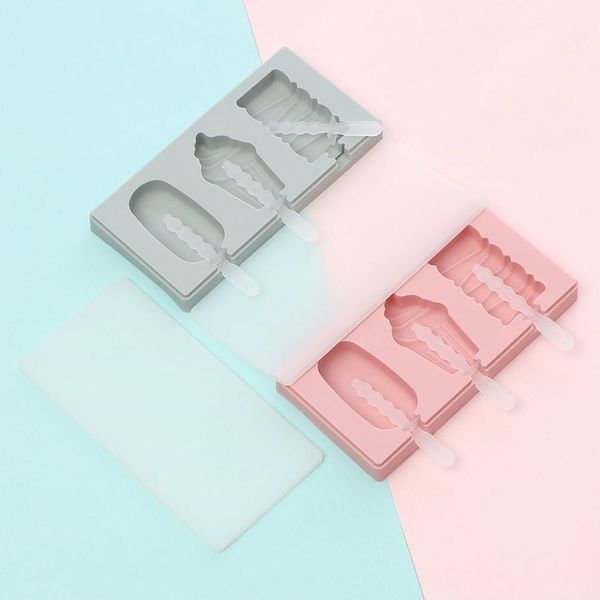 

мороженое mold 81009-1 мультфильм ручной с крышкой домашнее diy ice cream инструменты