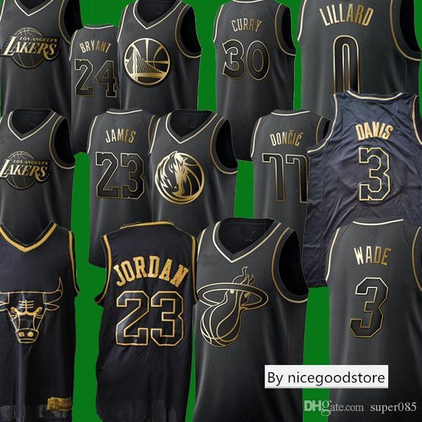 

ncaa 23 lebron james j ordans basketball jersey davis koby 24 bryant wade 7 durant 11 irving 13 george 30 curry doncic university jersey