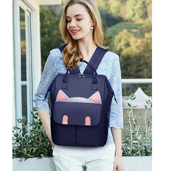 

new cartoon pattern upgrade version of fashion shoulder mummy bag multi-function large capacity waterproof baby care bag handbag