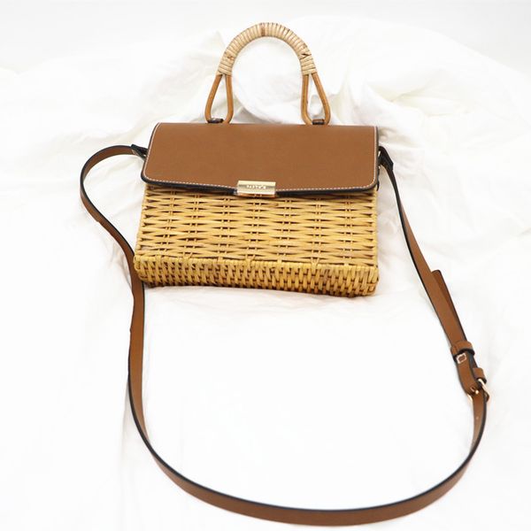 

summer woven tote bag, beach bag new wicker straw bag,crossbody bags for women