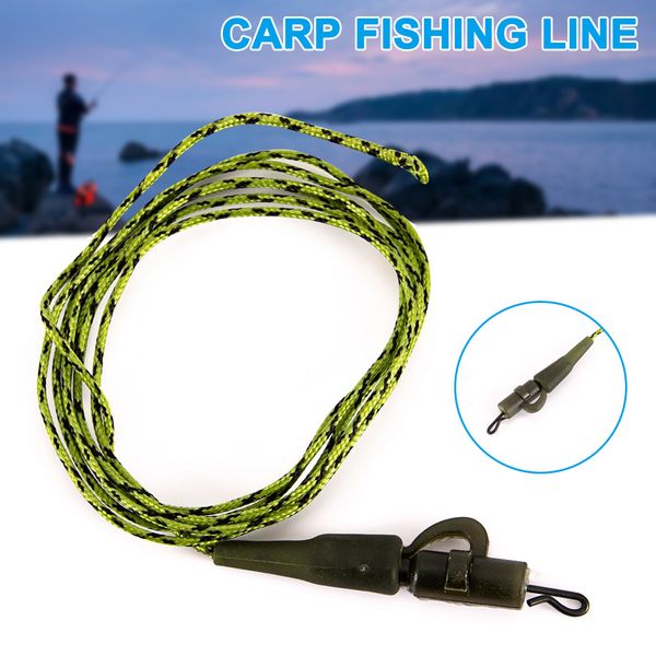 

2019 newly carp fishing line ready tied lead core leaders leadcore braided line