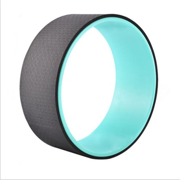 

yoga pilates circle waterproof tpe yoga fitness roller gym exercise back training tool eva waist non-slip weight loss wheel