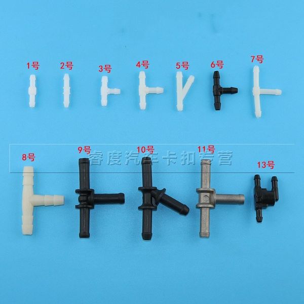 

10pcs general model/automobile oil pipe/water pipe/right-angle two-way/three-way /t type/spray pipe/connection type /y type