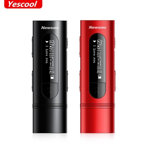 

newsmy b55 lossless portable sports jogging music mp3 player with clip dictaphone fm radio e-book tf u-disk students walkman